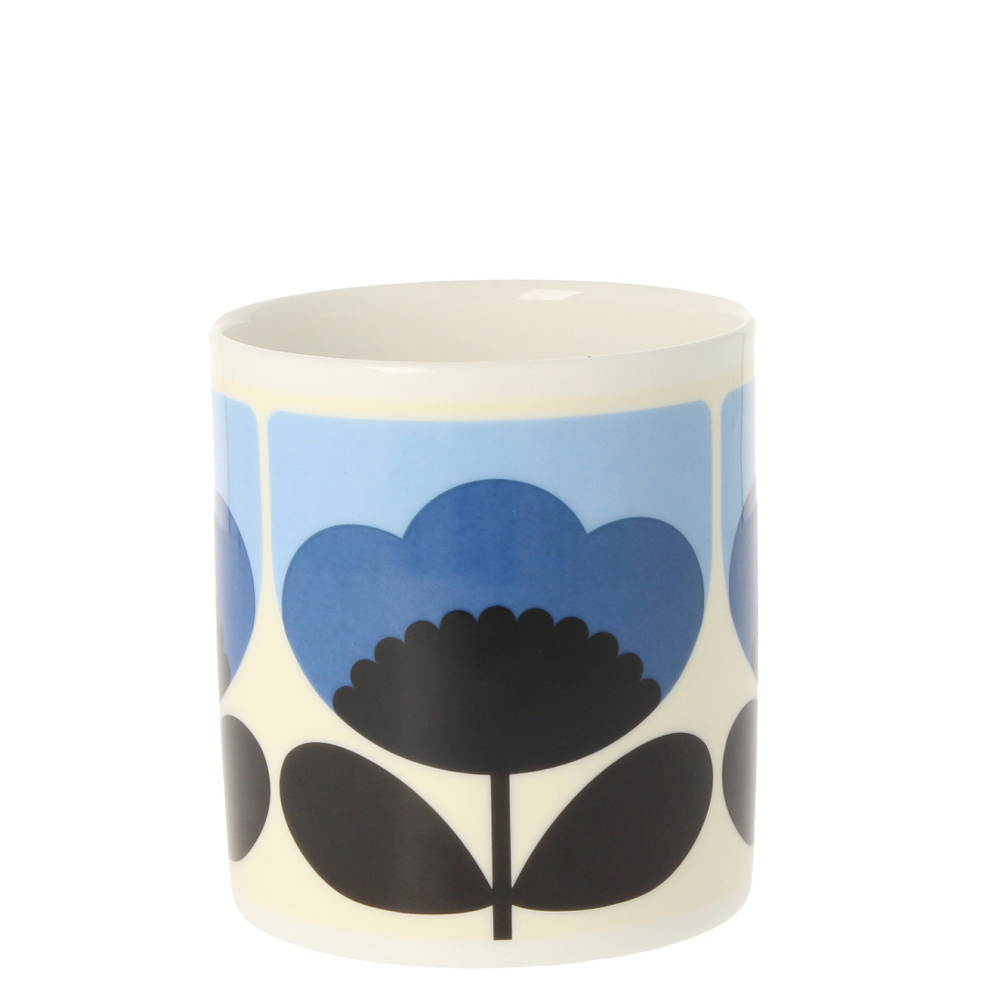 Orla Kiely Spring Bloom Blue Mug 300ml